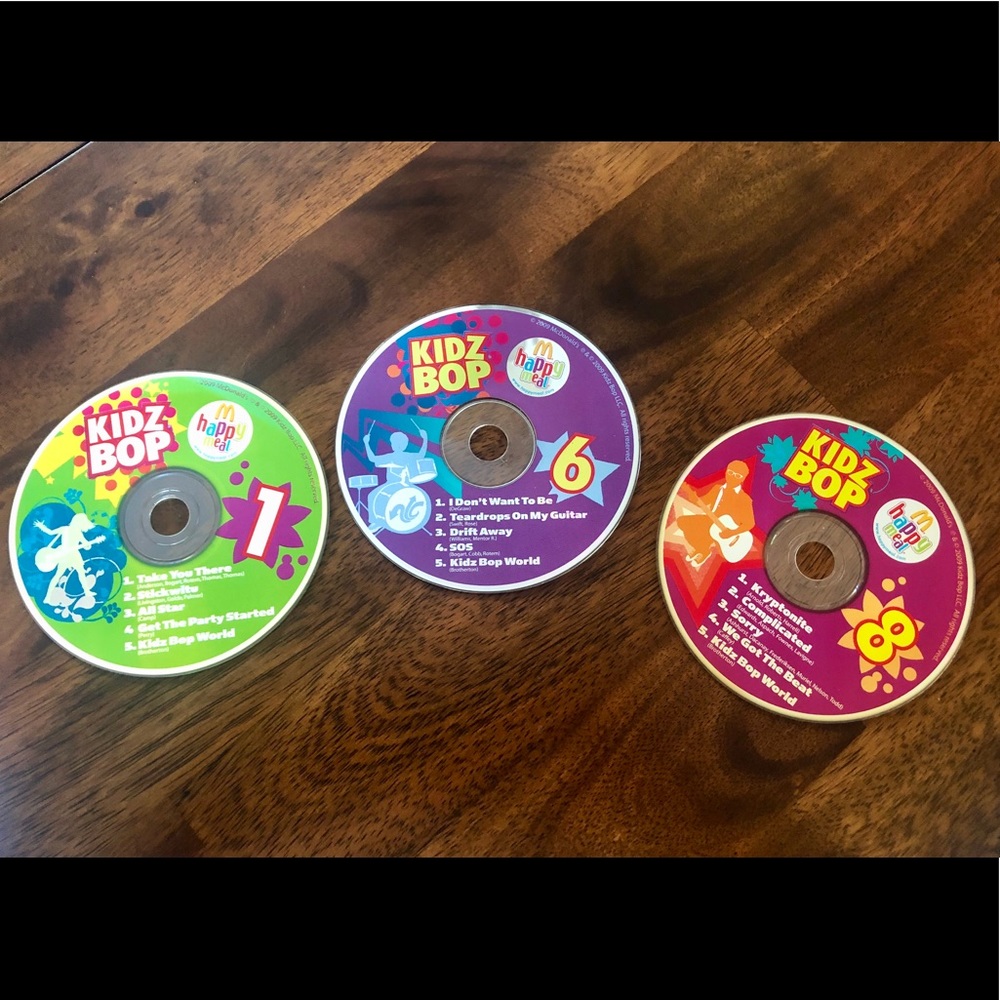 3 Kidz Bop CDs